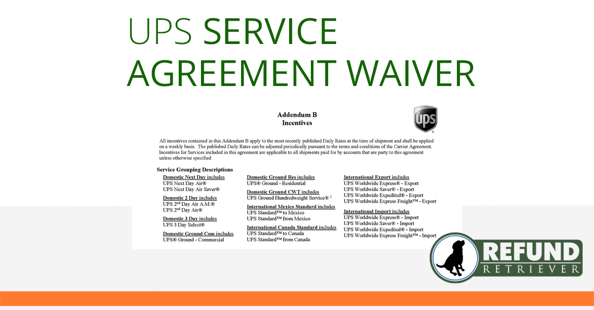UPS-Service-Agreement-Waiver GSR
