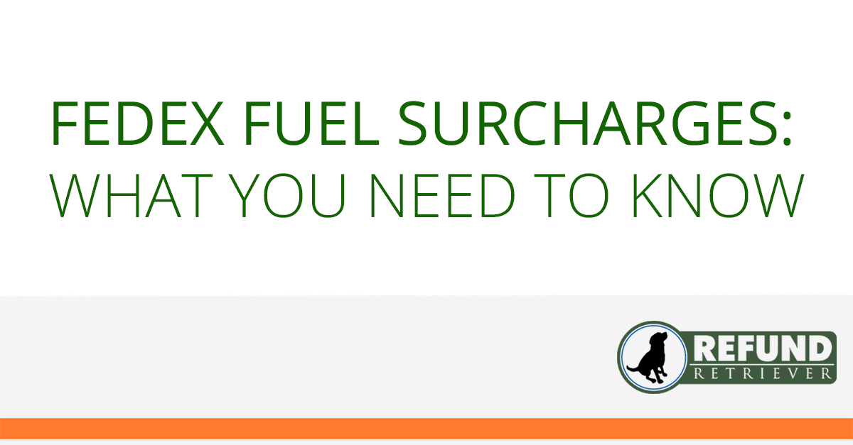 National Fuel Surcharge Chart