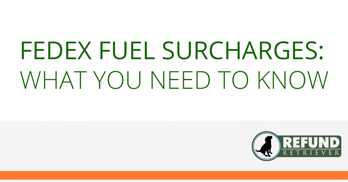 National Fuel Surcharge Rate Chart