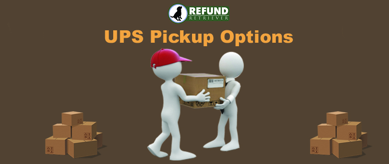 UPS pickup options