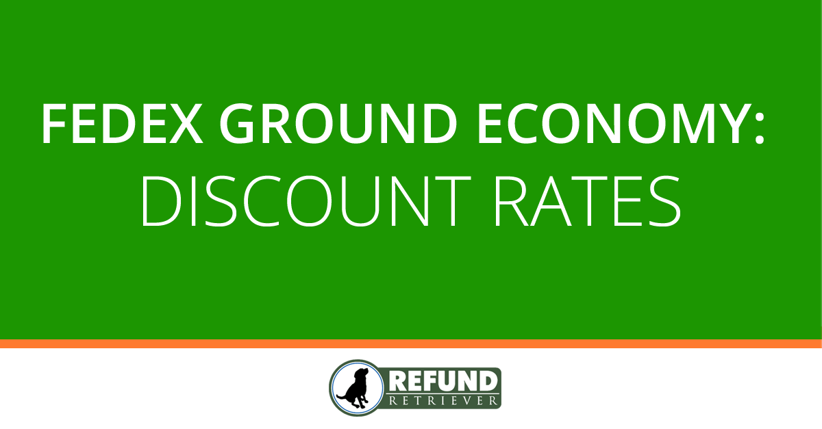FedEx Ground Economy: Discount Rates