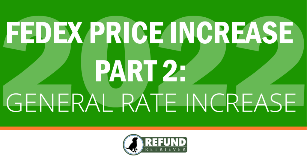 2024 FedEx Rate Increase, Part 1 Surcharges