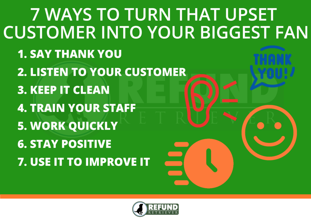 Turn Upset Customer Into Your Biggest Fan